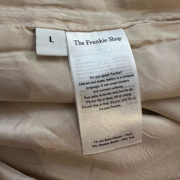 The Frankie Shop - Gloria One-shoulder Sequined Tulle Mini Dress L - Picture 8 of 10